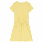 Girls Yellow Logo Dress, 1, hi-res