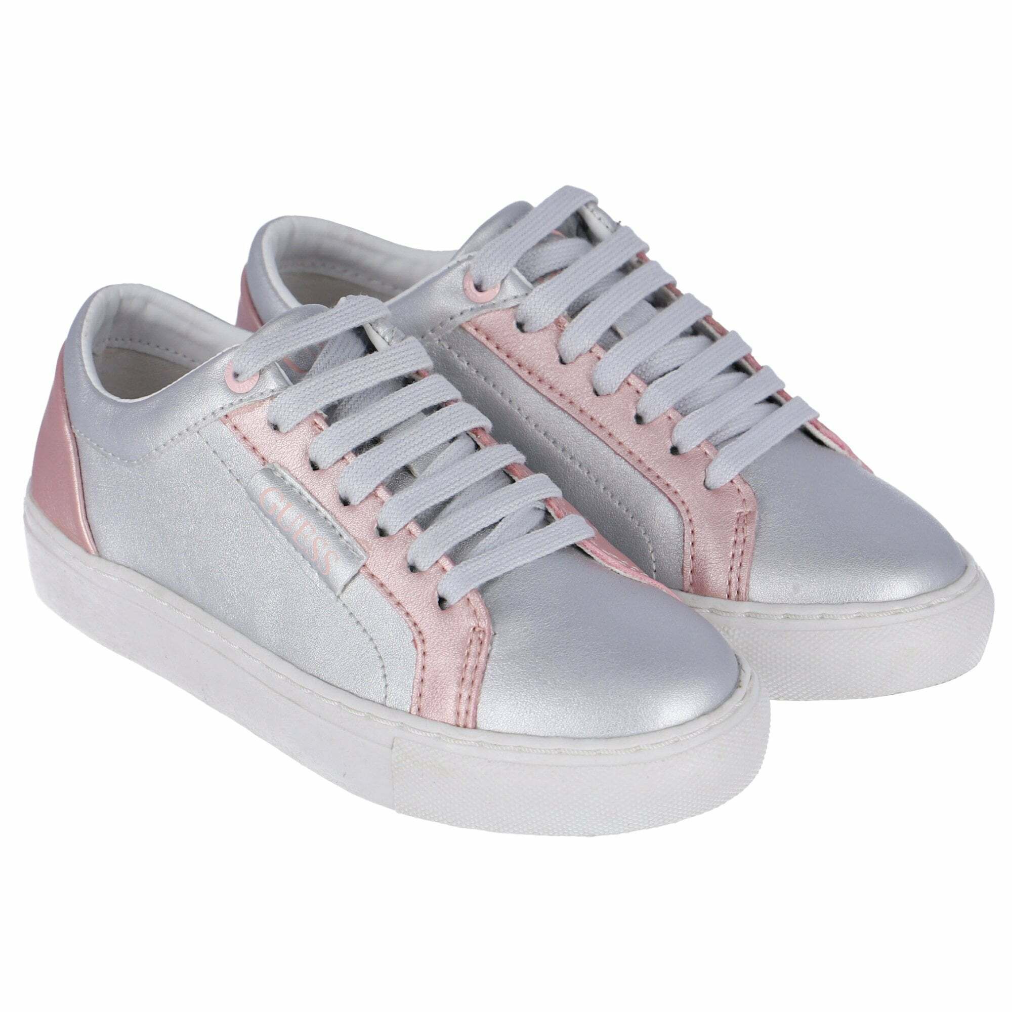 Silver guess shop trainers