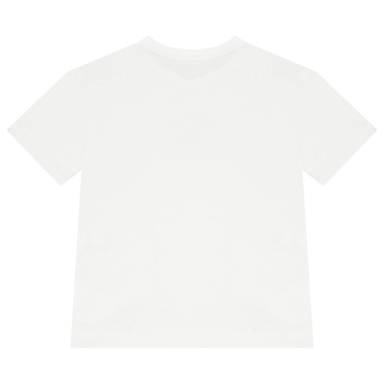 Girls White Logo T-Shirt, 2, hi-res