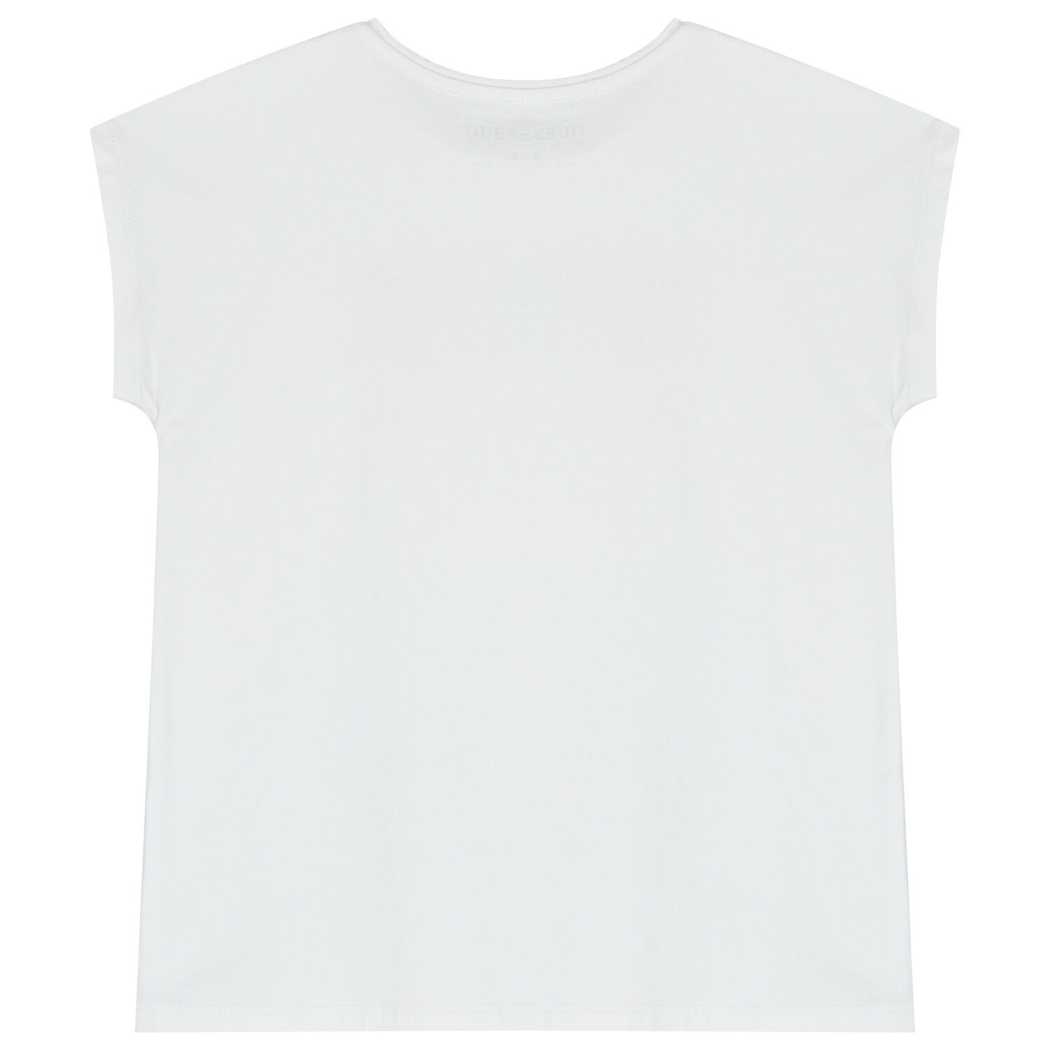 Girls White Logo T-Shirt, 1, hi-res