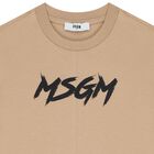 Beige Logo T-Shirt, 3, hi-res