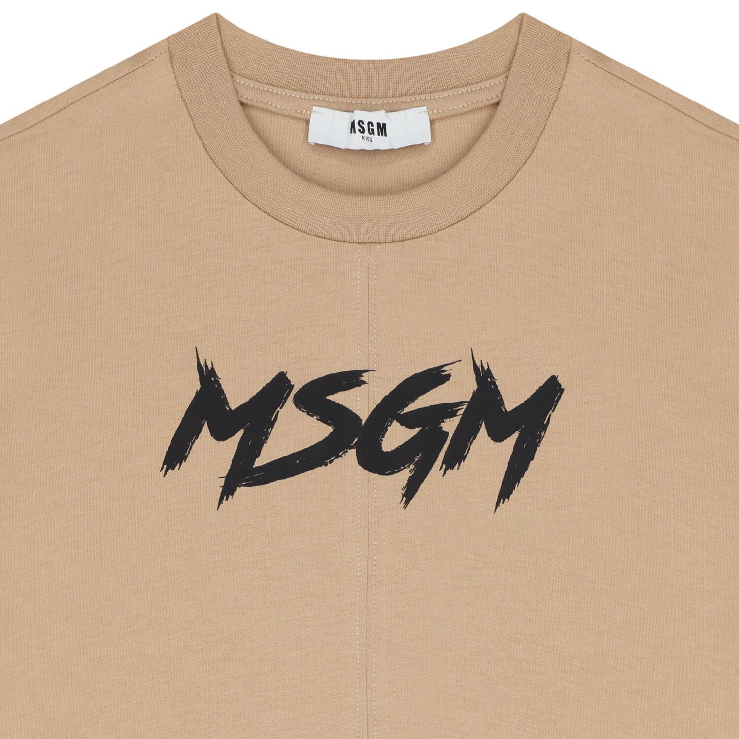 Beige Logo T-Shirt, 3, hi-res