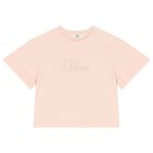 Girls Pink Logo T-Shirt, 2, hi-res
