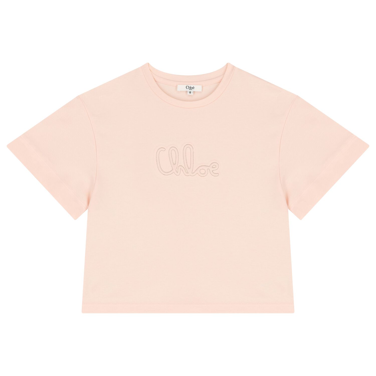 Girls Pink Logo T-Shirt, 2, hi-res