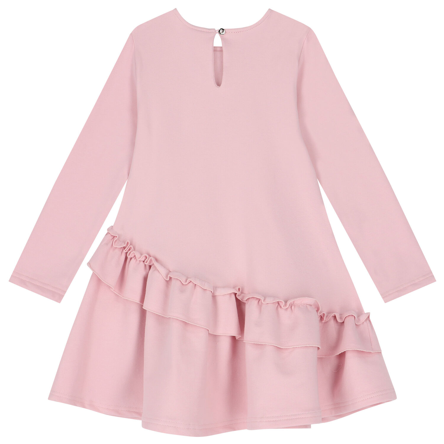 Girls Pink Floral Dress, 1, hi-res