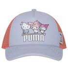 Girls Purple Hello Kitty Cap, 1, hi-res