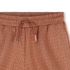 Girls Brown Logo Shorts, 1, hi-res