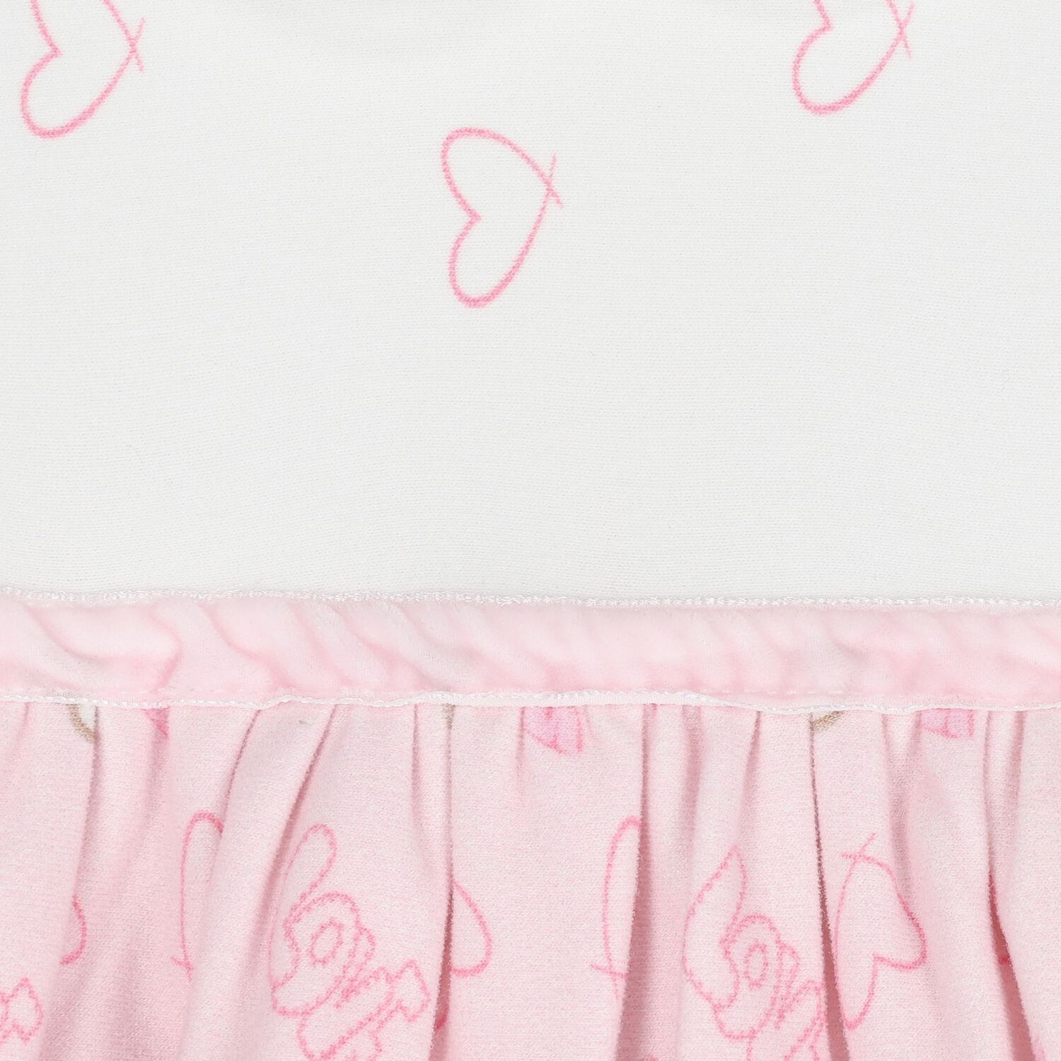 Baby White & Pink Heart Dress, 1, hi-res