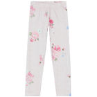 Girls Pink Teddy Leggings Set, 1, hi-res