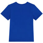 Boys Blue Logo T-Shirt, 2, hi-res