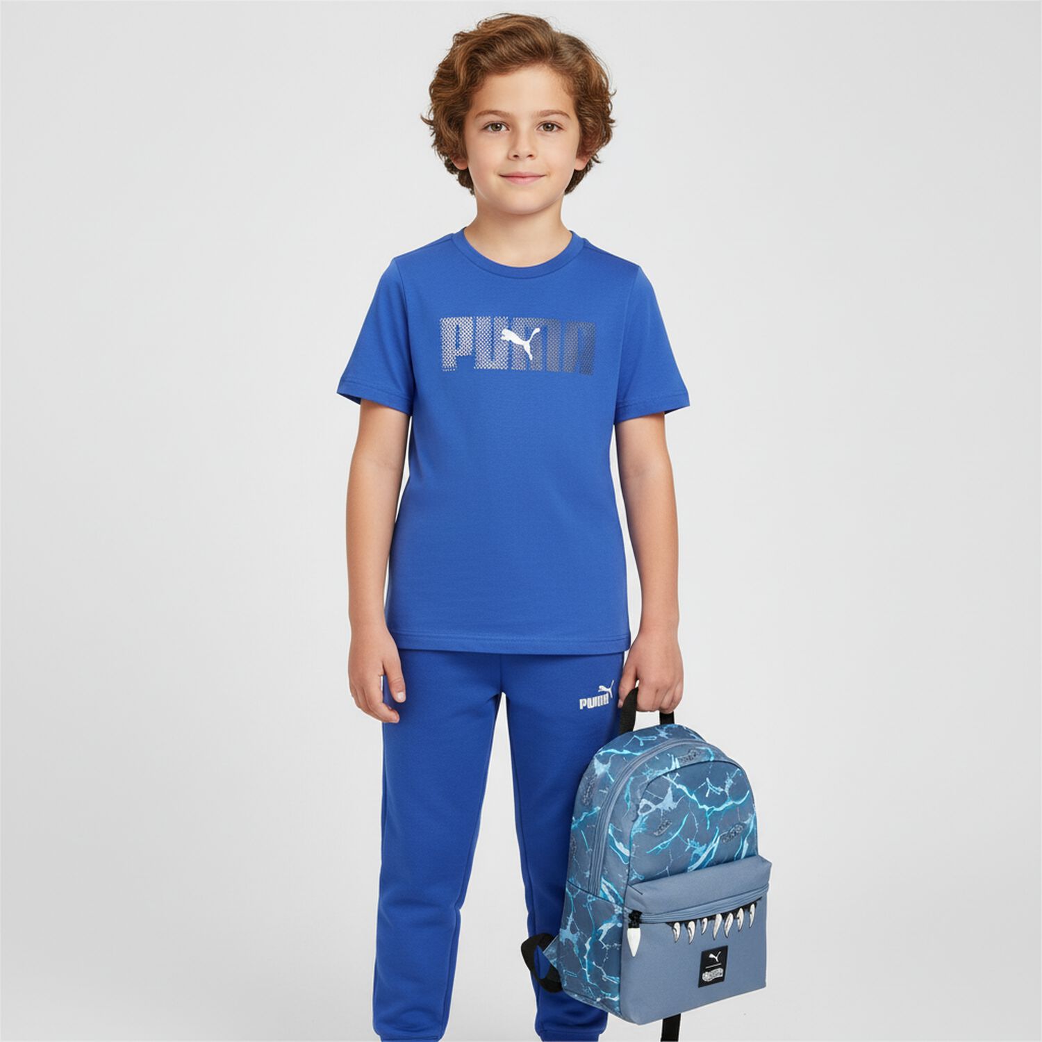 Boys Blue Logo T-Shirt, 1, hi-res image number null