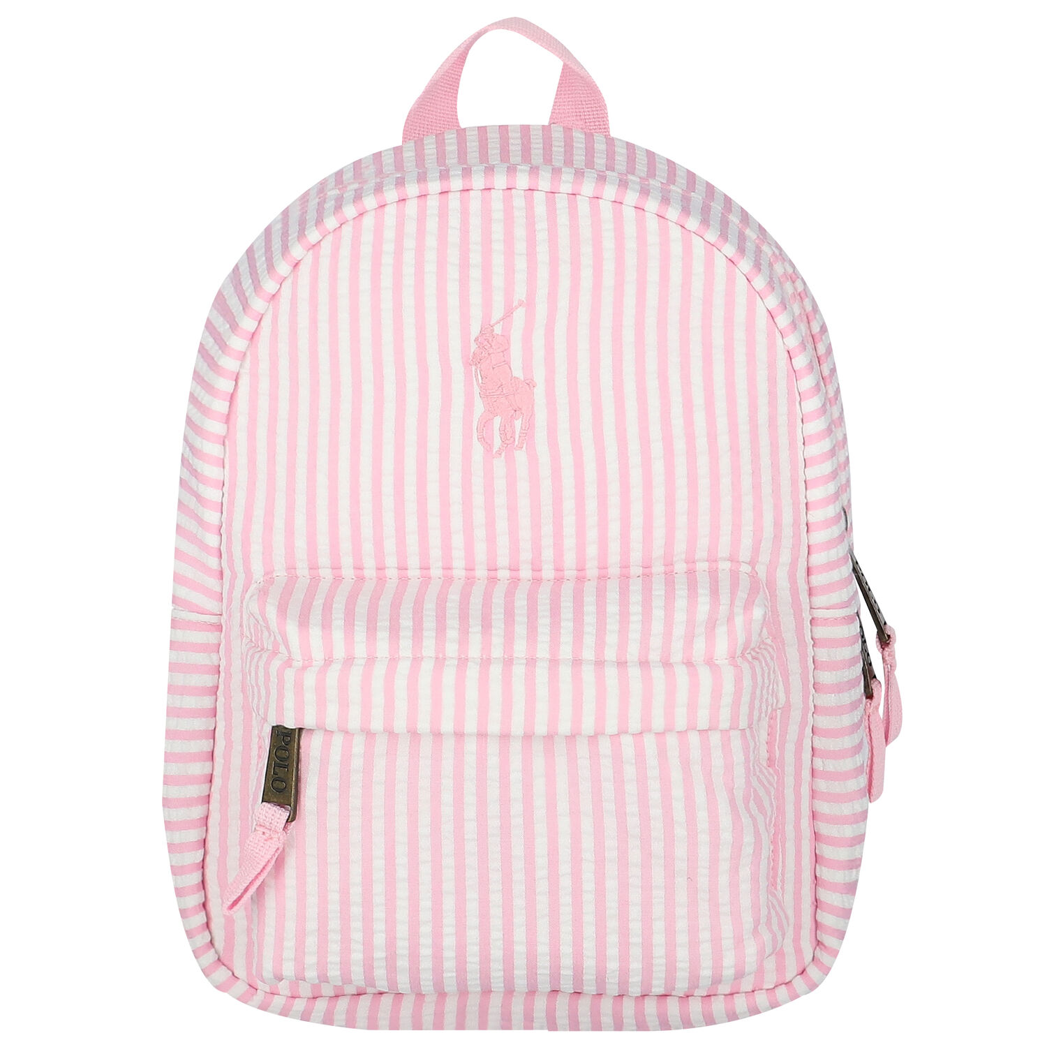 Younger Girls Pink & White Logo Backpack (27CM), 1, hi-res image number null