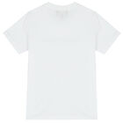 Boys White Logo T-Shirt, 2, hi-res