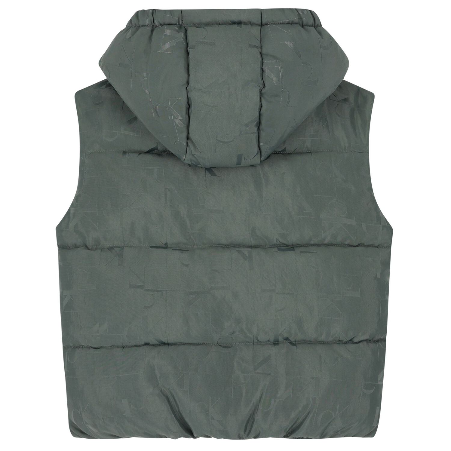 Boys Green Logo Gilet, 1, hi-res image number null