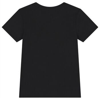 Boys Black Logo T-Shirt