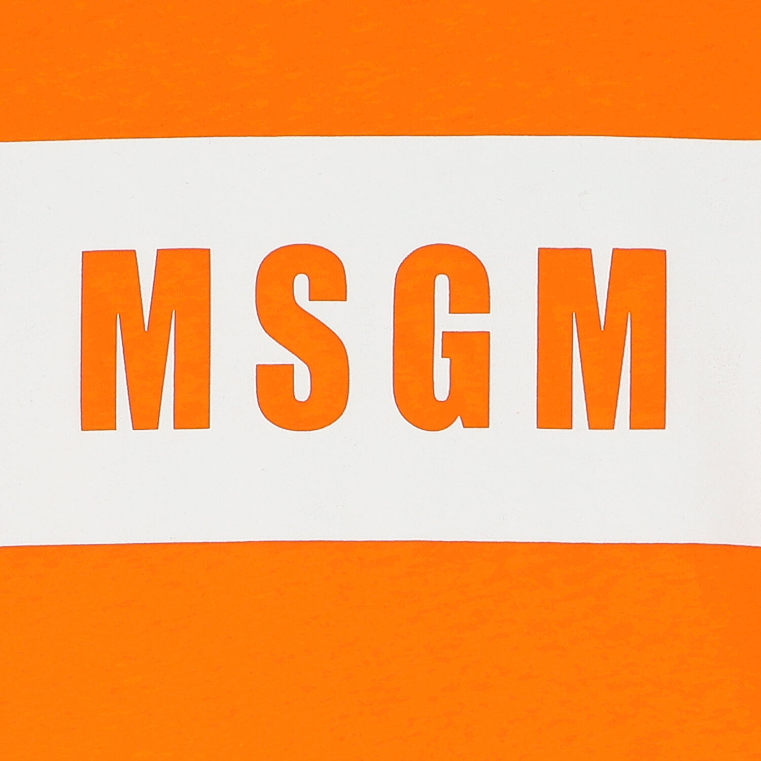 Orange & White Logo T-Shirt, 1, hi-res
