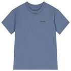 Boys Blue Logo T-Shirt, 2, hi-res
