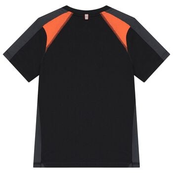 Boys Black Logo T-Shirt