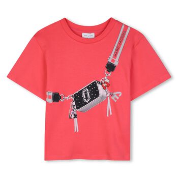 Girls Red Bag T-Shirt