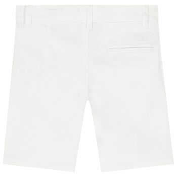Boys White Shorts