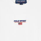 Boys White Logo T-Shirt, 3, hi-res