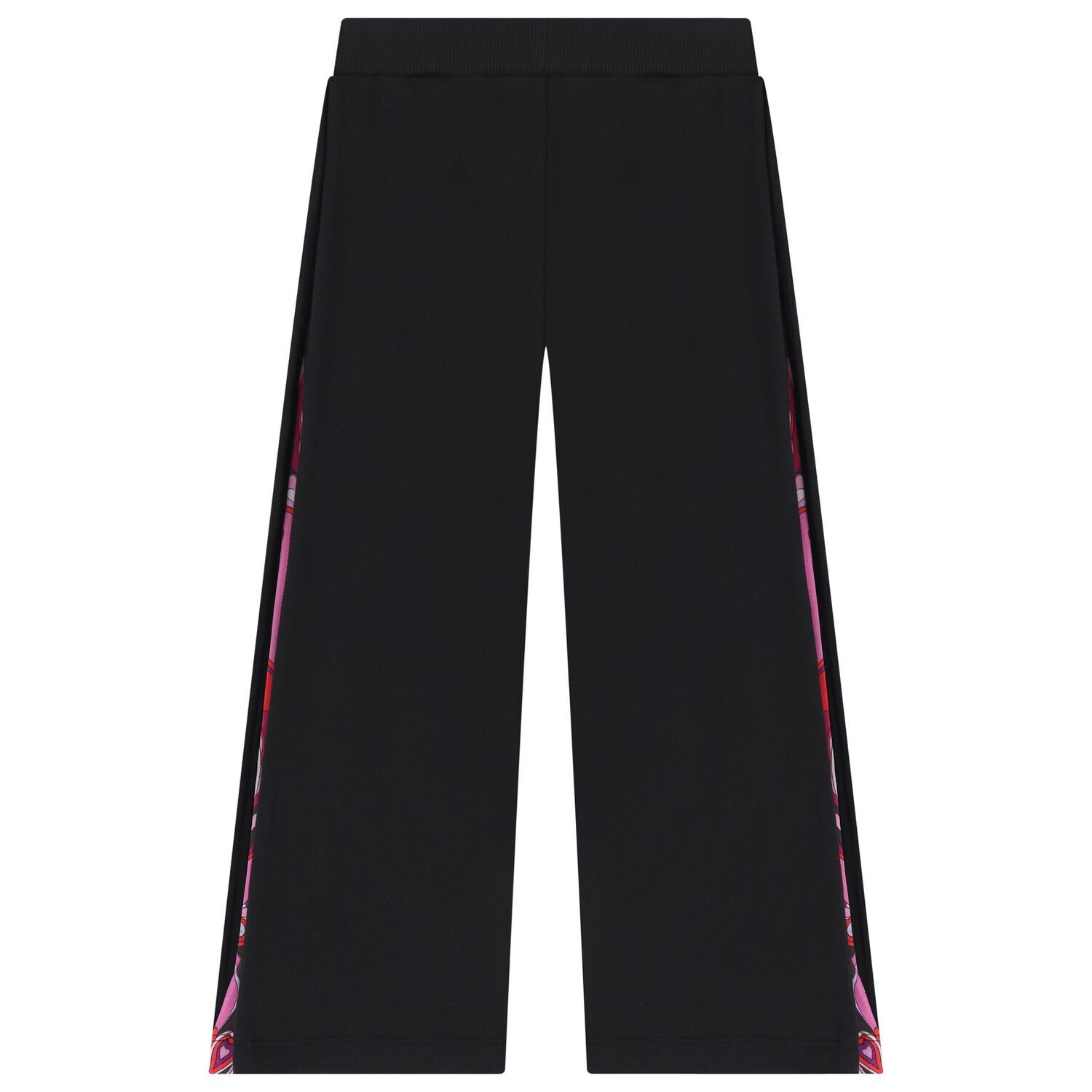 Girls Black Orchidee Trousers, 1, hi-res