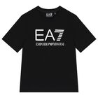 Boys Black Logo Shorts Set, 6, hi-res