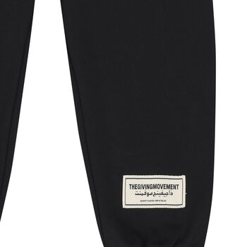 Black Logo Joggers