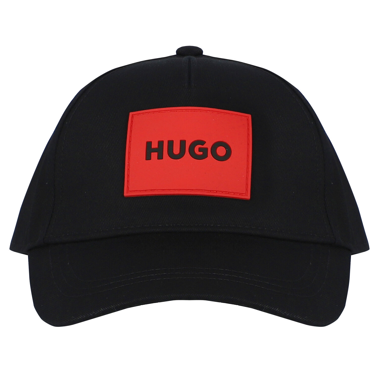 Boys Black Logo Cap, 1, hi-res