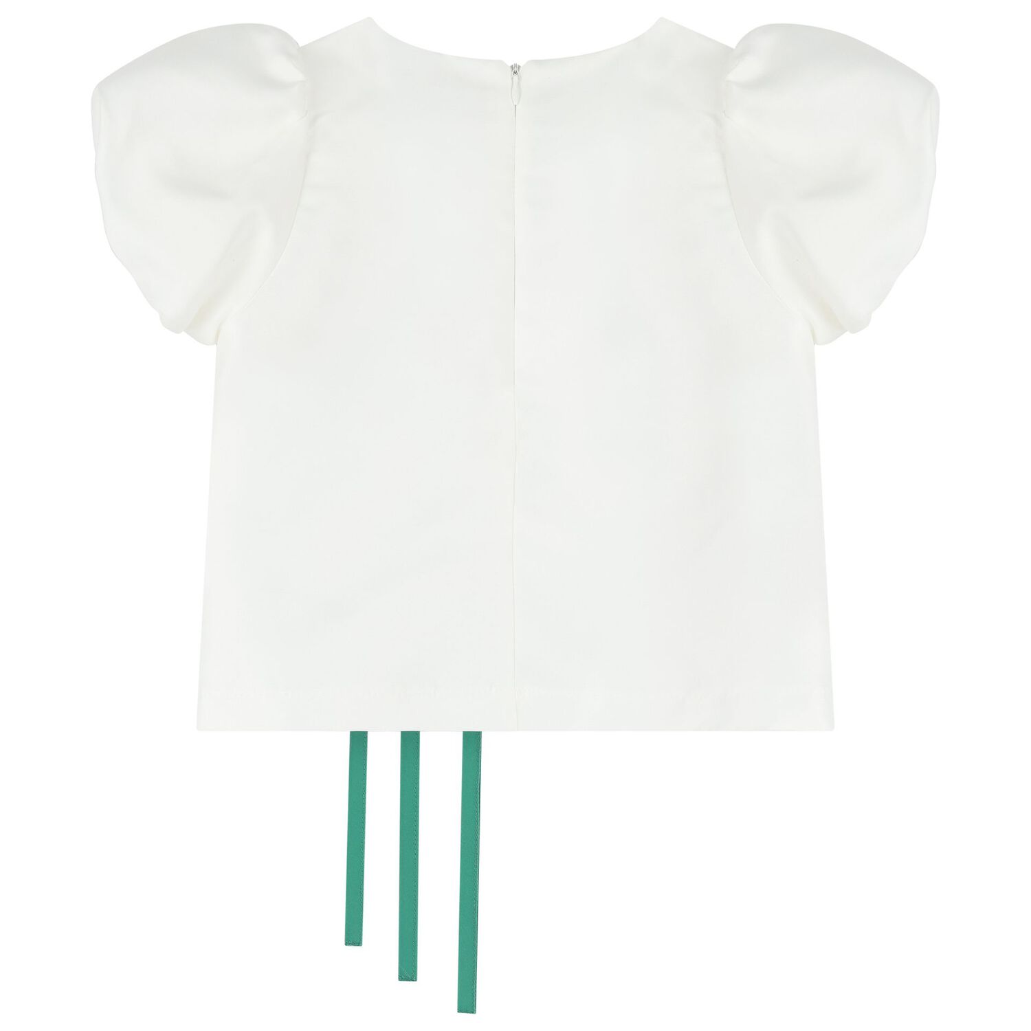 Girls White & Yellow Floral Skirt Set, 1, hi-res image number null