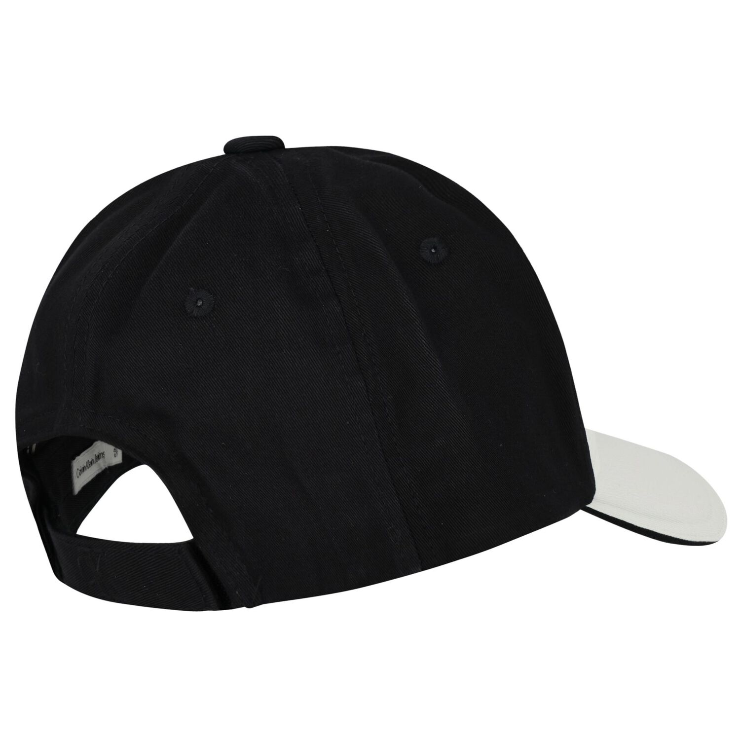 White & Black Logo Cap, 1, hi-res