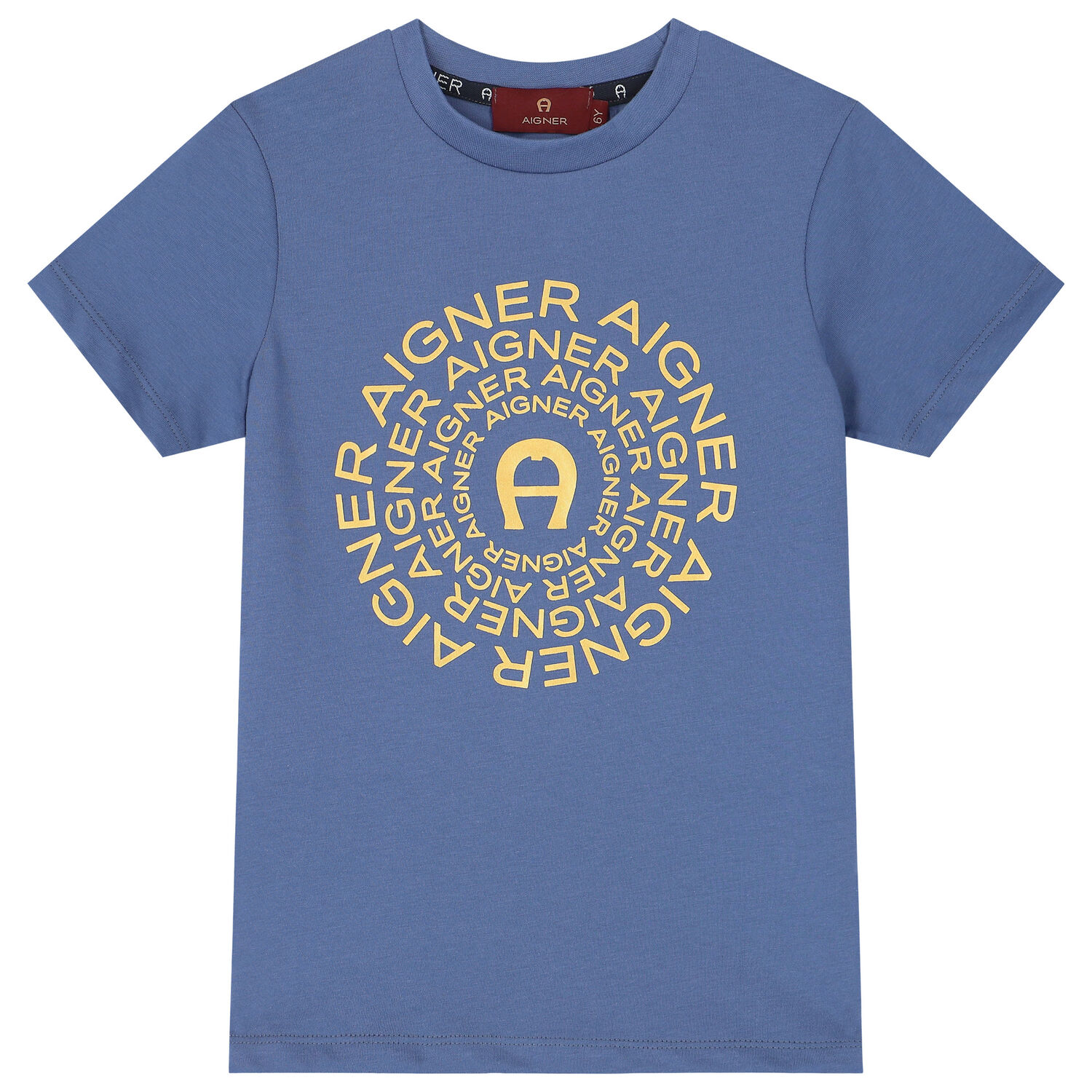 Boys Blue Logo T-Shirt, 1, hi-res