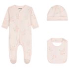 Baby Girls Pink Tiger Babygrow Gift Set, 1, hi-res