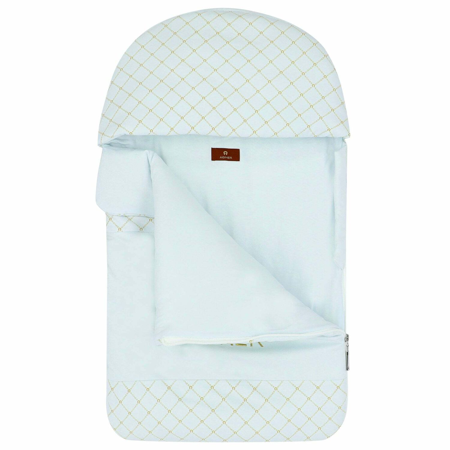 Blue & Gold Logo Baby Nest, 3, hi-res