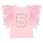 Girls Pink 5th Birthday T-Shirt, 4, hi-res