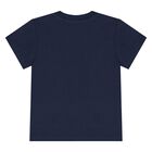 Younger Navy Blue Teddy Bear Logo T-Shirt, 2, hi-res