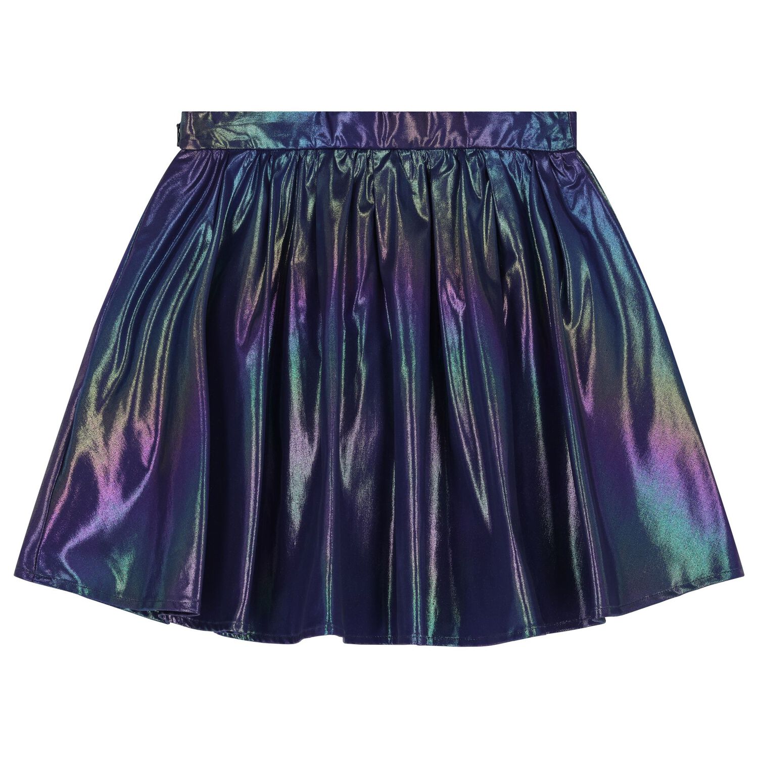 Girls Multi-Coloured Iridescent Skirt, 1, hi-res