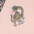 Girls Pink Logo Tiger Dress, 1, hi-res