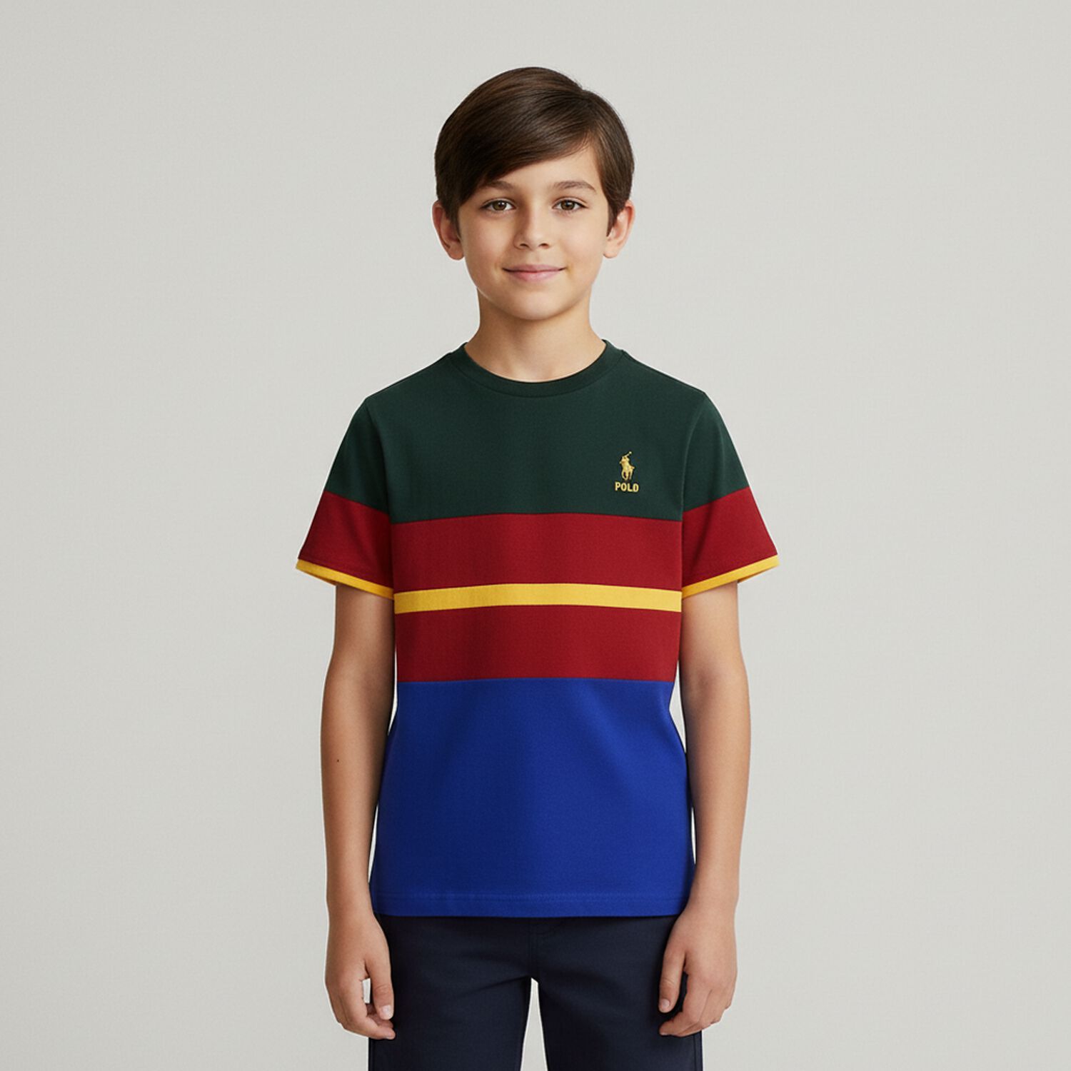 Boys Multi-Colored Logo T-Shirt, 1, hi-res image number null