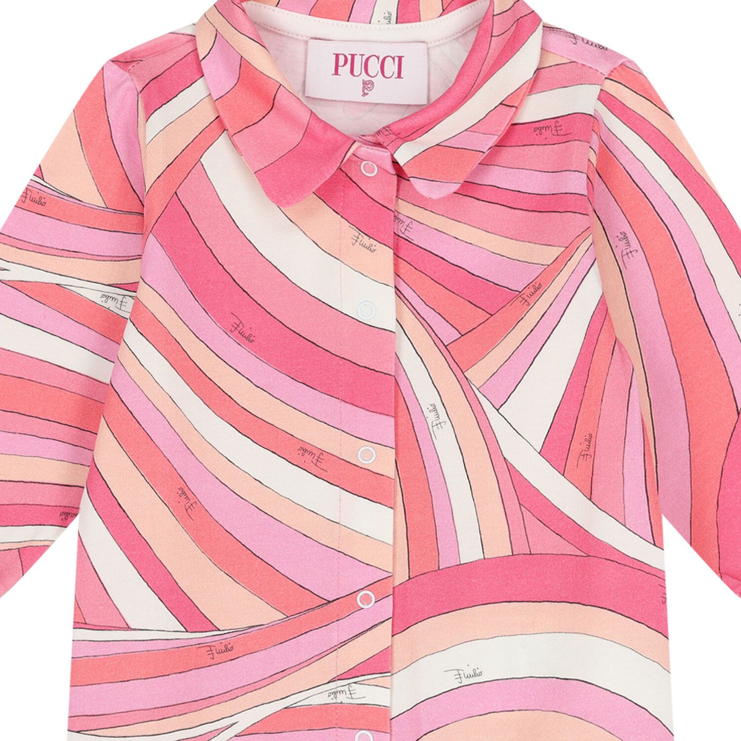 Baby Girls Pink & Ivory Iride Babygrow Gift Set, 2, hi-res