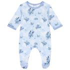 Baby Boys Blue Logo Babygrow, 1, hi-res