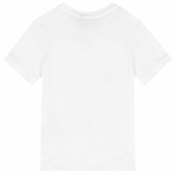 Boys White Logo T-Shirt