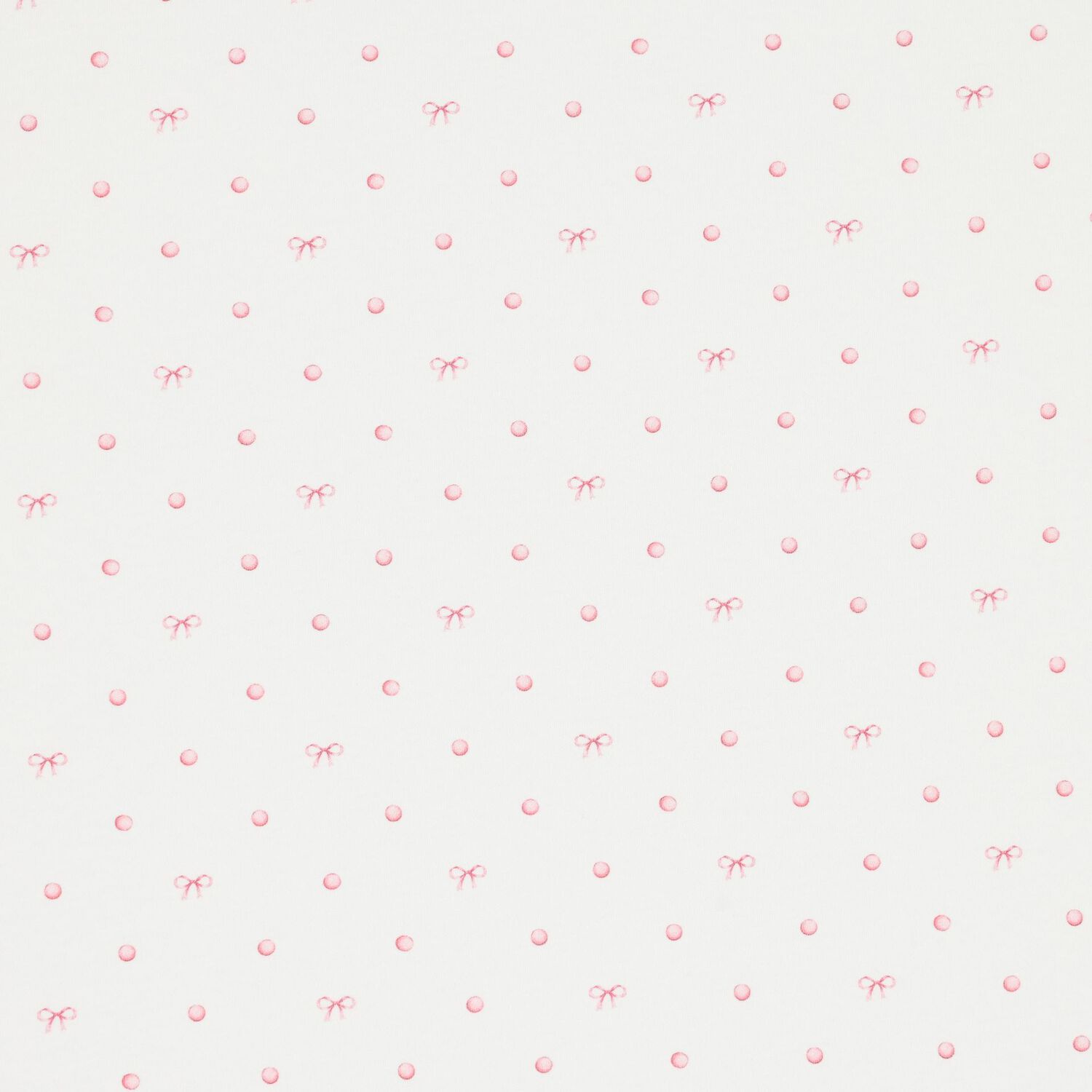 Baby Girls White & Pink Bow Blanket, 1, hi-res