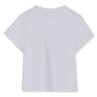 Baby Boys White Logo T-Shirt, 1, hi-res