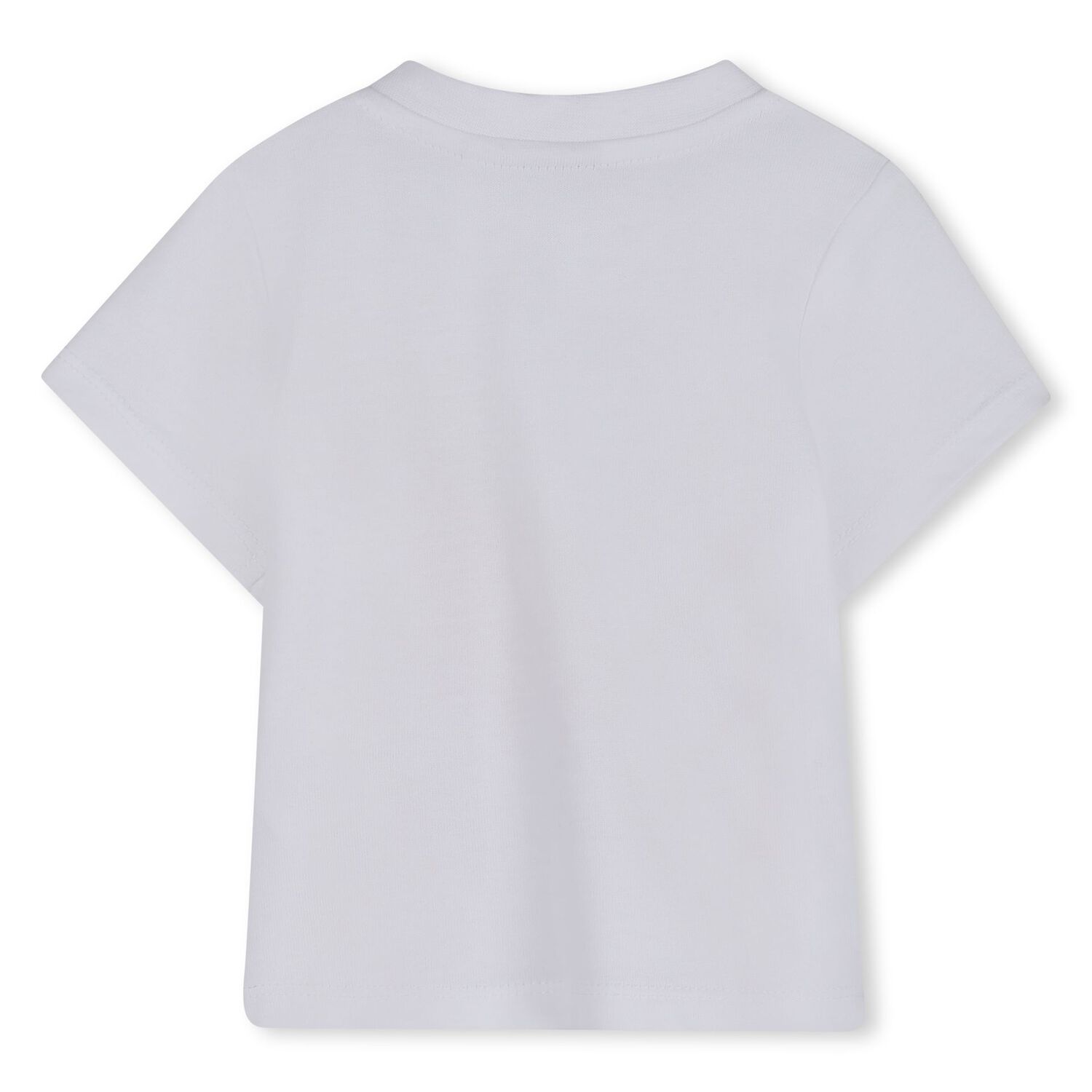 Baby Boys White Logo T-Shirt, 1, hi-res