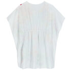 White Floral Kaftan, 1, hi-res