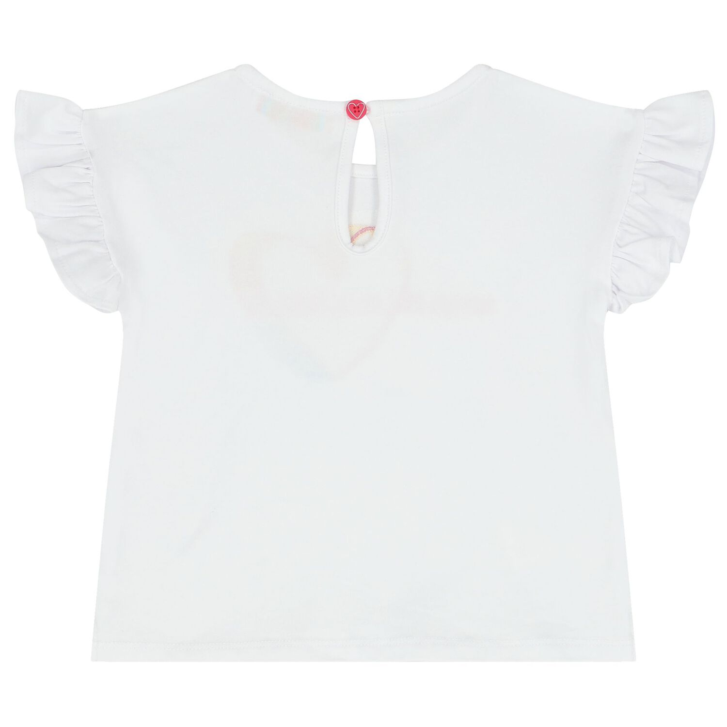 Girls White Logo Shorts Set, 1, hi-res