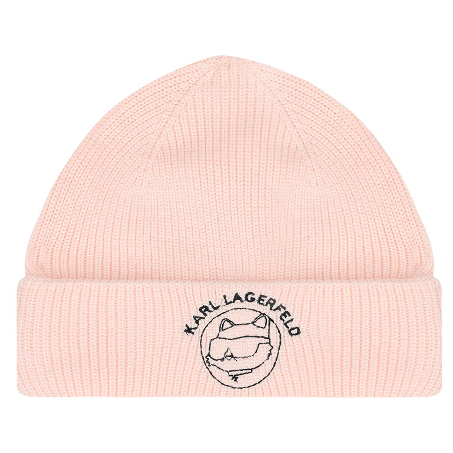 Baby Girls Pink Hat & Bootie Choupette Gift Set, 1, hi-res
