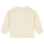 Ivory Web Striped Sweatshirt, 1, hi-res