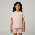 Girls Pink Logo T-Shirt, 2, hi-res